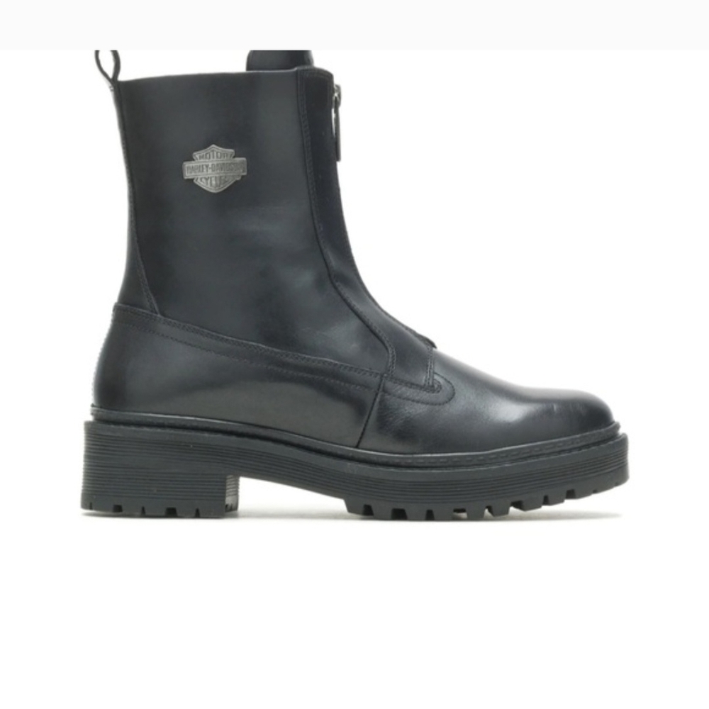 Harley-Davidson Women's Black Leather Boots